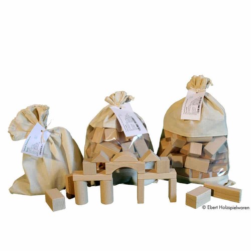 Holzbausteine natur made - , in