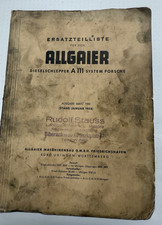 Original Ersatzteilliste