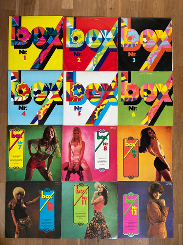 Amiga box 12 schallplatten - amiga,