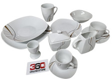 Geschirrset Kombiservice KHG Valentina 42 teilig für 4 Personen