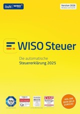 WISO Steuer 2026 (für Steuerjahr 2025) Für Windows, Mac, Smartphones und Tablets