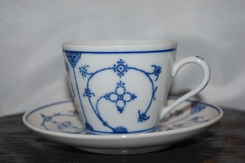 Kaffeetasse 2tlg indisch blau - 2tlg.,