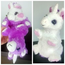 Wild Republic Switch A Rooz Einhorn Plüschtier - Lila/Weiß - Sparkle & Glimmer