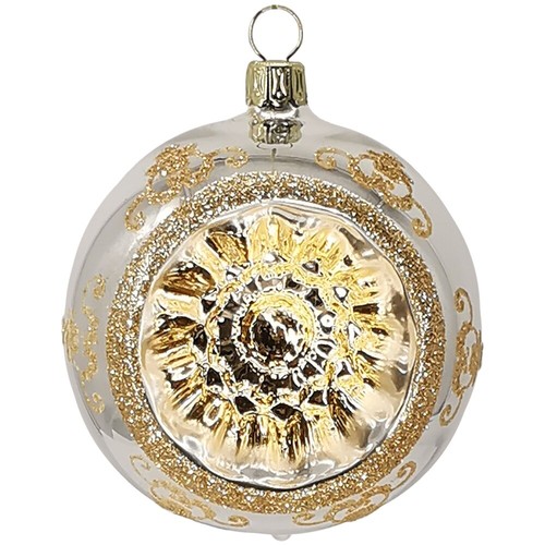 Reflexkugel silber gold - reflexkugel, silber/gold
