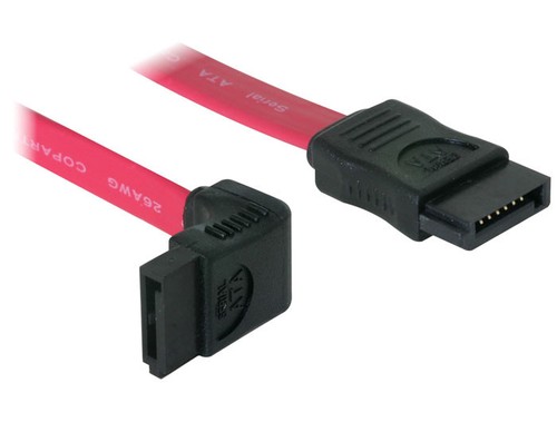 Sata kabel oben gerade - 0,5m,