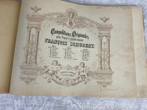 Antikes notenbuch compositions - antikes,