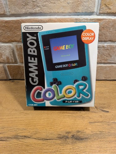 Nintendo game boy color blue - nintendo,