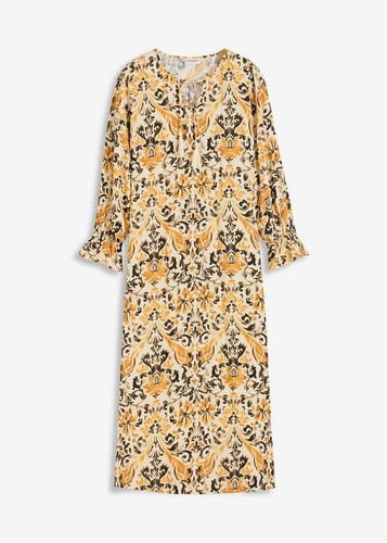 Kaftan kleid 42 wollweiß - 42,