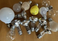 Leuchtmittel, Glühlampen/Glühbirnen 230 V,  E27 Sockel