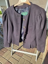 Trachtenjacke, Damen, blau, gebraucht, h.moser Salzburg, Gr. 40