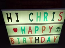 Lichtbox Farbwechsel