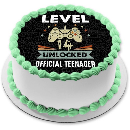 Geburtstag tortenaufleger - 14.geburtstag,