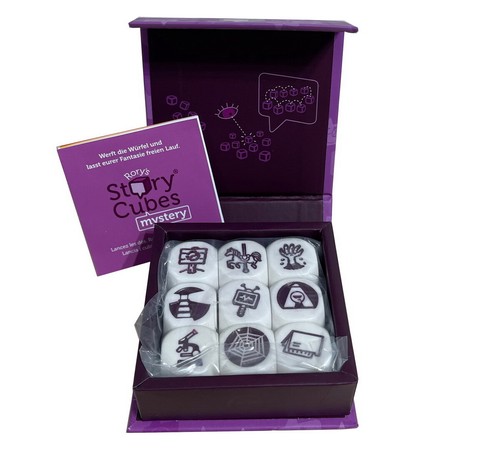 Rory story cubes - story, mystery