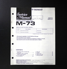 Original PIONEER M-73 Stereo