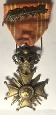 Orden Kriegskreuz Belgien 1914/18 WKI Abzeichen am Band
