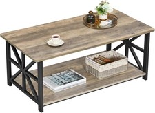 Couchtisch mit regal - couchtisch, cm