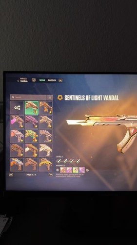 Valorant account skins - skins,