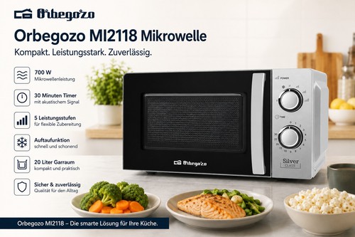 Orbegozo 2118 mikrowelle - mi,