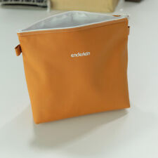 Orange Premium Handtasche aus Kunstleder Kulturbeutel Kosmetiktasche