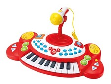 WinFun Kinder Keyboard Piano Klavier Spielzeug mit 18 Tasten Soundeffekten