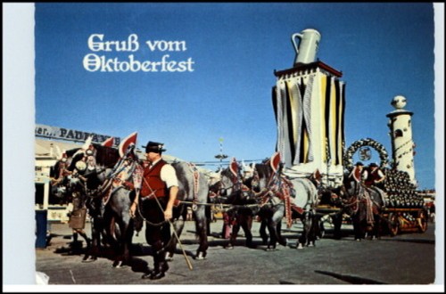 München gruss oktoberfest - mÜnchen,