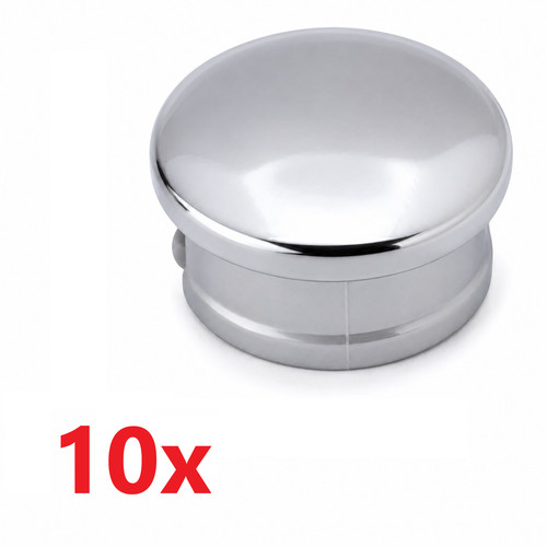 Chrom rohrstopfen - 10,