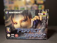 NINTENDO 64 || PERFECT DARK LEER OVP + ANLEITUNG || GUTER ZUSTAND || N64 ||