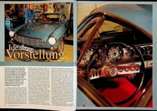 Oldtimer Praxis 1977) Volvo P 1800 S mit 105PS Restaurierung - ein interessanter