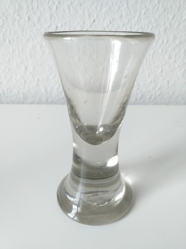 Biedermeier schnaps glas - schnaps,