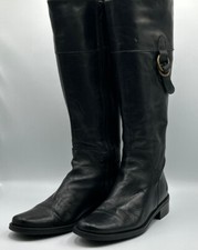 Vintage Lavorazione Artigiana Damenstiefeletten, Leder, Gr. 36 (EU) ,Schwarz