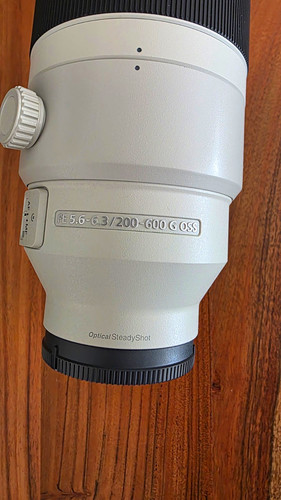 Sony 200 600mm - fe, f5.6-6.3