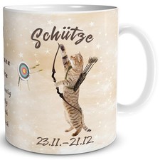 Tasse Katze Sternzeichen