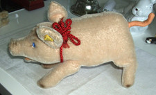 Steiff Schwein mit Knopf und