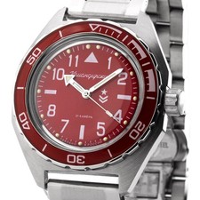 VOSTOK Komandirskie Automatik 2415/650840 Military Uhr aus Russland