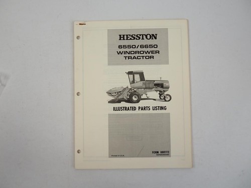 Hesston 6550 6650 - , windrower
