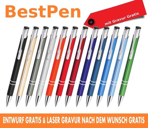 1000 metall kugelschreiber - metall,