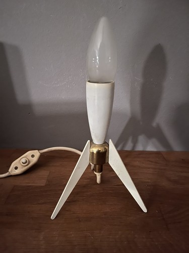 Vintage rocket lamp - rocket, leuchte