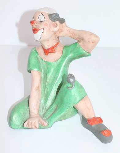 Großer schöner achatit clown - großer,