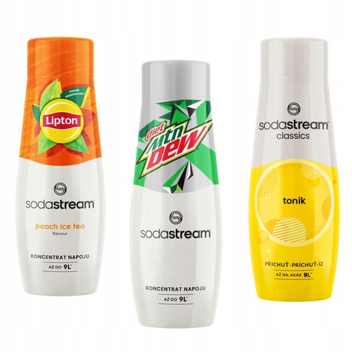 3er set sodastream lipton - sodastream, ice