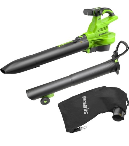 Greenworks 40v akku laubsauger - greenworks,