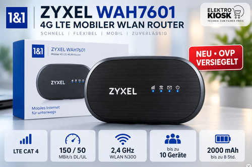 Zyxel wah7601 portabler - 1&1,