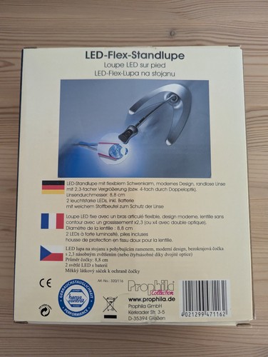 Led flex standlupe randlose - -,