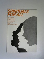 Spirituals For All. Negro Spirituals für Männerchor; Klavier, Gitarre und Baß ad