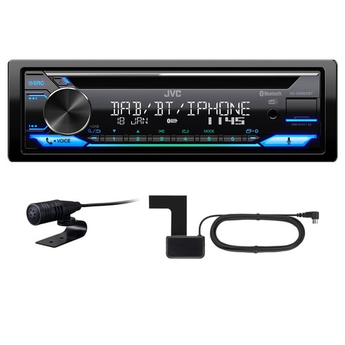 Jvc db922bt usb mp3 - jvc, cd