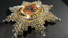Bruststern Schwarzer Adler