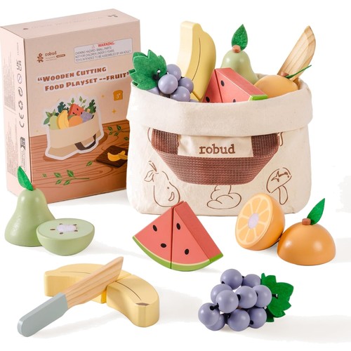 Holz obstset kinderküche - obstset,
