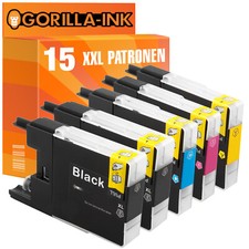 15 Patronen XXL für Brother