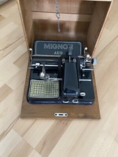 AEG MIGNON Schreibmaschine Zeigerschreibmaschine Reiseschreibmaschine Antik 1925