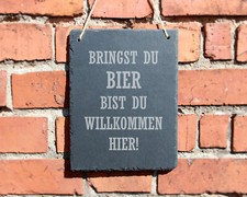 Schiefertafel willkommen - schiefertafel, "willkommen"
