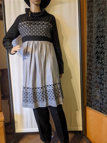 Damen tunika grau schwarz - grau/, von